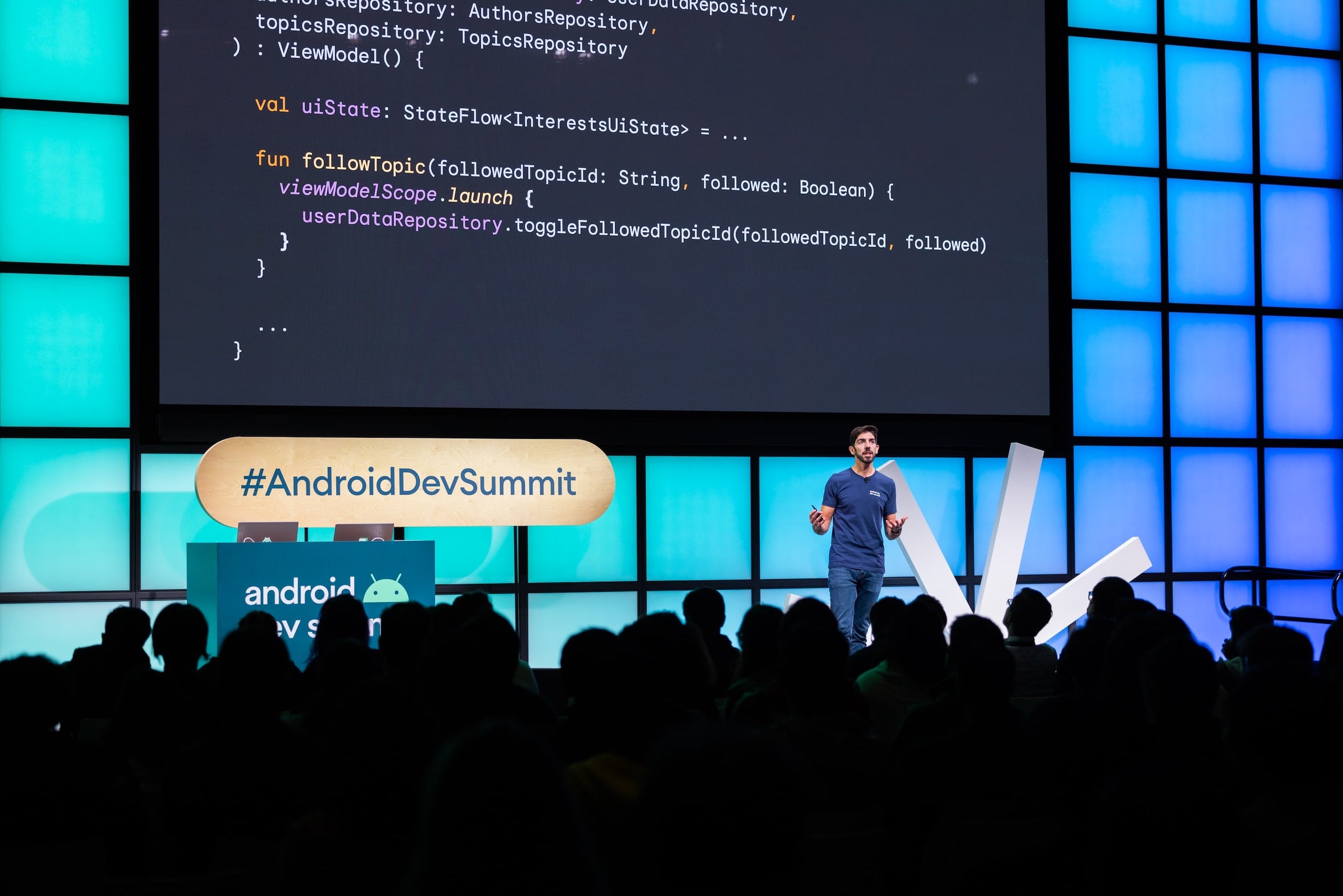 Talking at Android Developer Summit 2022