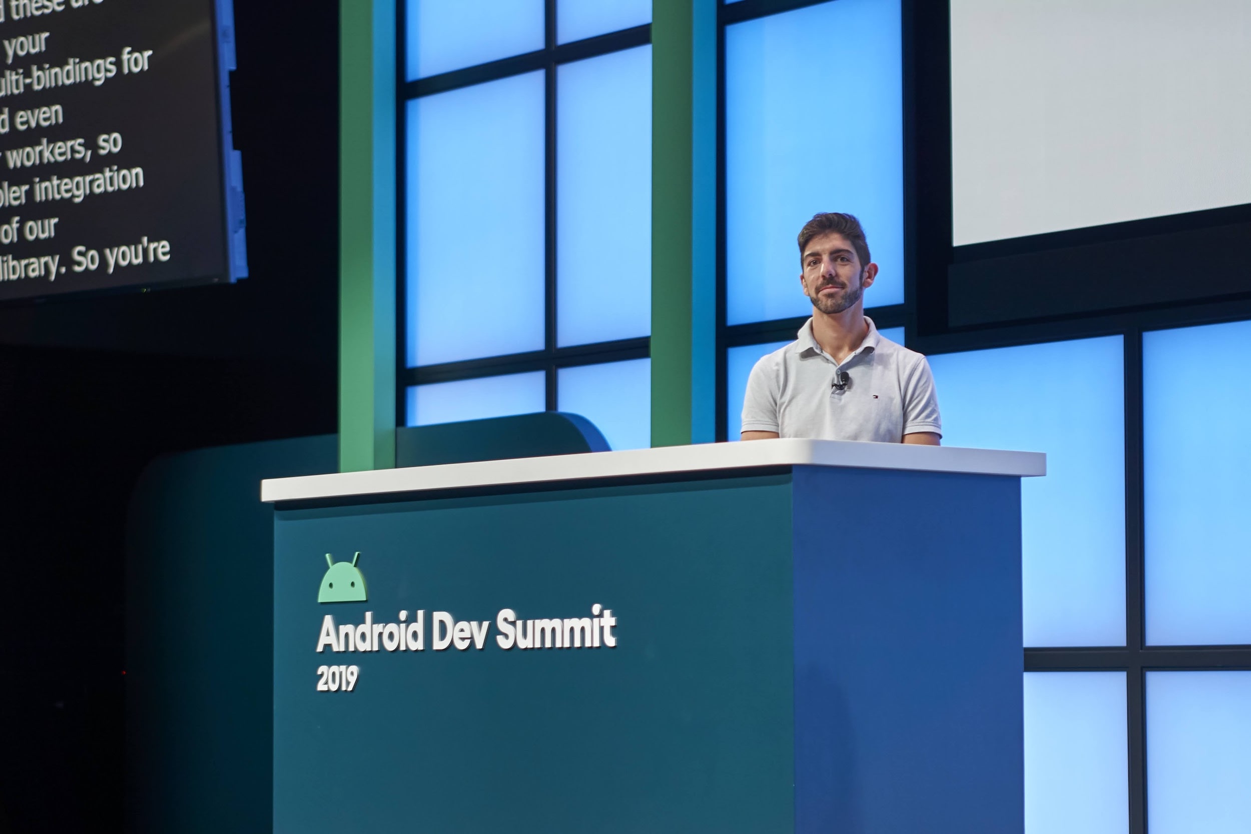 Talking at Android Developer Summit 2019